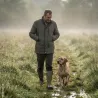 Veste homme déperlante Stalion marron M à 4XL