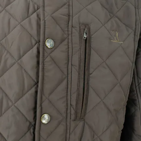 Veste homme déperlante Stalion marron M à 4XL
