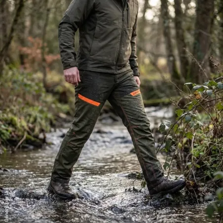 Pantalon Somlys Light Anti-Ronce Déperlant Chasse