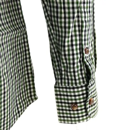 Chemise 100% coton col boutonné pour éleveurs