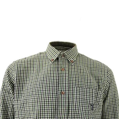 Chemise 100% coton col boutonné pour éleveurs