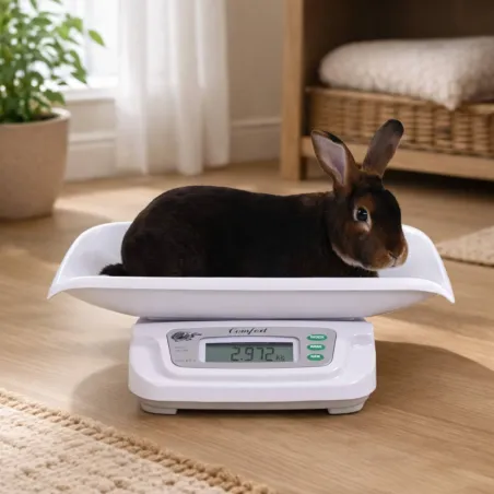 Balance digitale pour lapins 20kg - Précision 5g