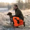 Pantalon Stagunt Trackeasy orange renforcé | Ducatillon