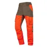 Pantalon Stagunt Trackeasy orange renforcé | Ducatillon