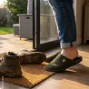 Chaussons homme Francisco kaki - Confort exclusif