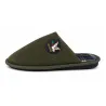 Chaussons homme Francisco kaki - Confort exclusif