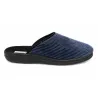 Chaussons Mules Bleus Clot - Fabriqués en France