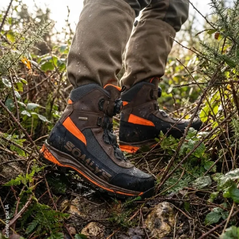 Chaussures de chasse mi-hautes Somlys Defender Pro C08
