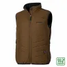 Gilet chauffant Somlys marron - Confort et style
