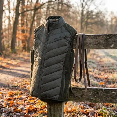 Gilet vert matelassé Classie : élégance et praticité
