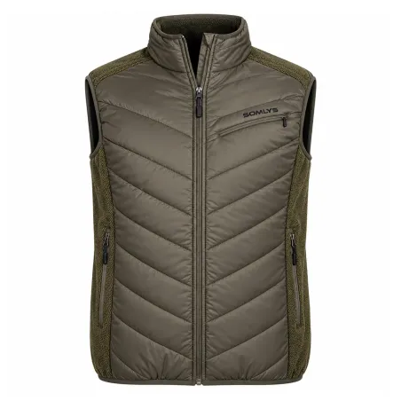 Gilet vert matelassé Classie : élégance et praticité