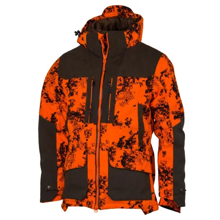 Veste Thermo-Hunt Camouflage Orange pour Chasse