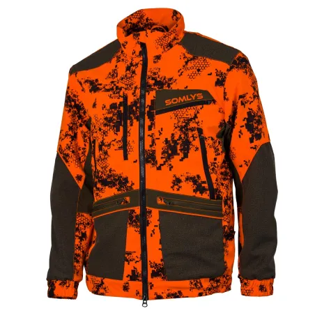 Veste Orange Ultra-Légère : Confort et Résistance