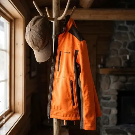 Veste réversible Somlys orange/verte - Outdoor confort