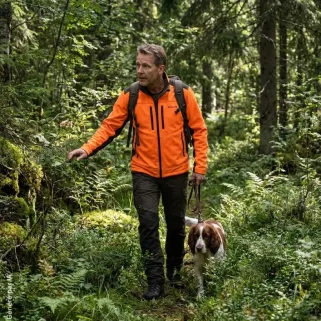 Veste réversible Somlys orange/verte - Outdoor confort