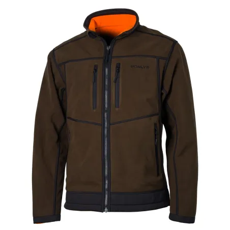 Veste réversible Somlys orange/verte - Outdoor confort