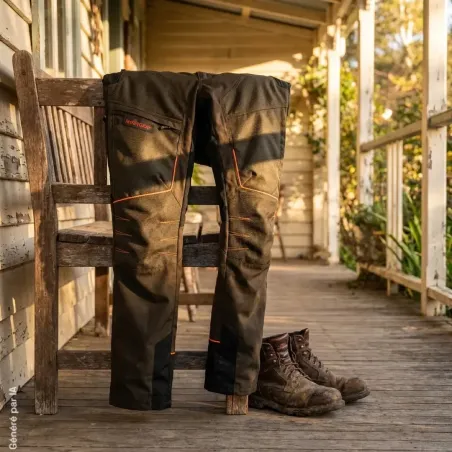 Pantalon anti-ronces Somlys Survivor 654 vert chasse
