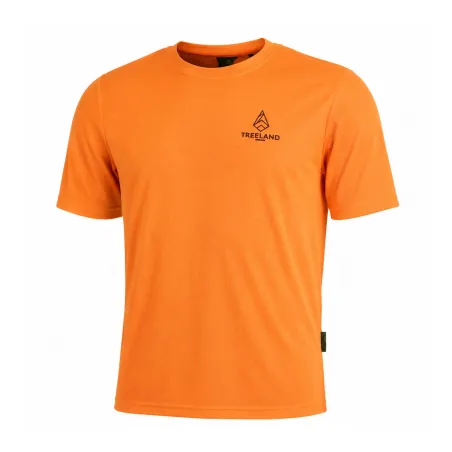 T-shirt Treeland Orange : Respirant et Confortable