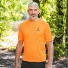 T-shirt Treeland Orange : Respirant et Confortable