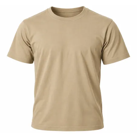 Lot de 3 T-shirts coton - Beige, Kaki, Marron