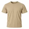 Lot de 3 T-shirts coton - Beige, Kaki, Marron
