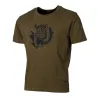 T-shirt Sanglier Kaki - Style Nature Robuste