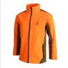 Veste Softshell Eco T317 Orange/Vert - Confort Outdoor