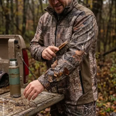 Veste Softshell Camo Forest - Confort et Résistance