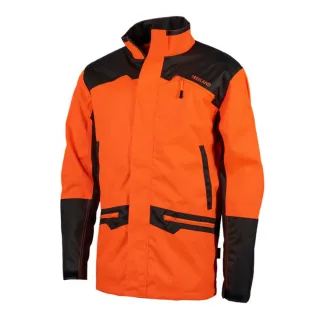 Veste Résist Orange : Légère, Imperméable pour Élevage