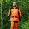 Veste Résist Orange : Légère, Imperméable pour Élevage