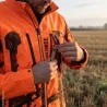 Veste imperméable camouflage orange pour chasse