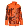 Veste imperméable camouflage orange pour chasse