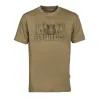 T-shirt Percussion Sanglier beige en coton 180 g/m²