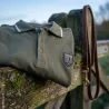 Polo Percussion manches longues kaki brodé logo