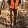 Gilet chasse Prohunt Springer orange/kaki confort