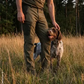 Pantalon Prohunt Springer kaki résistant et extensible