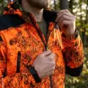 Blouson Prohunt Evo Snake Blaze orange étanche