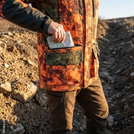 Veste 3 en 1 Prohunt Chamois Viper Blaze orange étanche