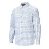 Chemise carreaux Marigny bleu glacier pour éleveurs