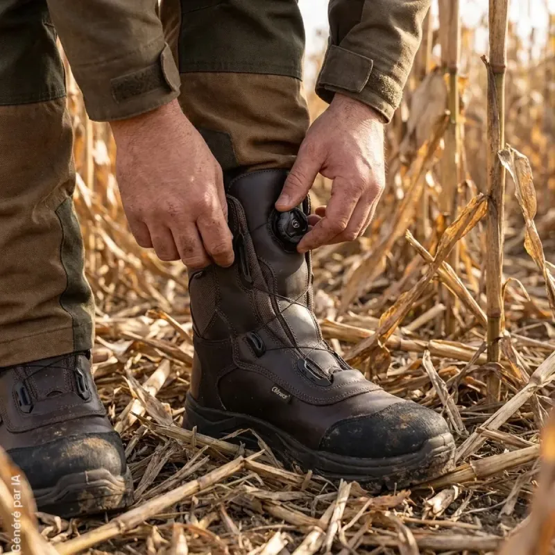 Bottes de chasse Chiruca Nevada BOA GTX marron
