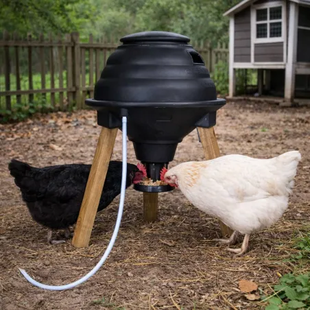 Nourrisseur Empereur 70 L en plastique mat résistant