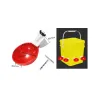 5 abreuvoirs bol rouge pour bidon volailles