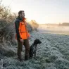 Veste Francital Cerbère orange fluo et vert 11 poches