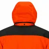 Veste Francital Cerbère orange fluo et vert 11 poches