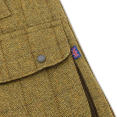 Veste Tweed Barlaston Vert Sauge - Chasse & Extérieur