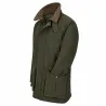 Veste olive Walker & Hawkes en laine pour extérieur