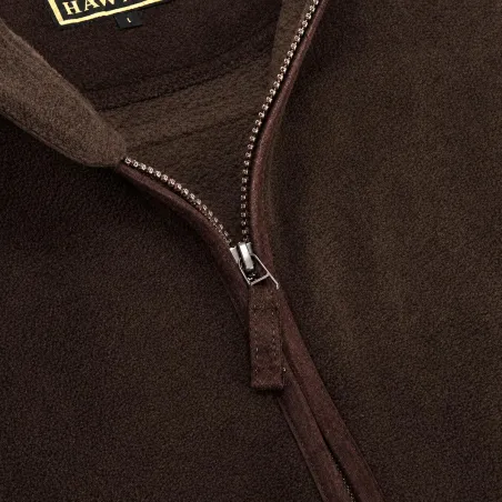 Gilet polaire Yeovil olive : chaleur et style outdoor