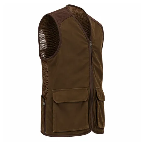 Gilet Stambridge marron pour chasse et extérieur