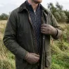Pull laine mérinos gris anthracite pour extérieur