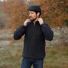Pull laine mérinos gris anthracite pour extérieur